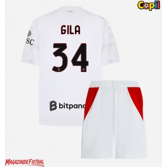 AC Milan Mario Gila #34 Echipament de Fotbal Replică 2026-27 Copii Deplasare (+ Șorturi)